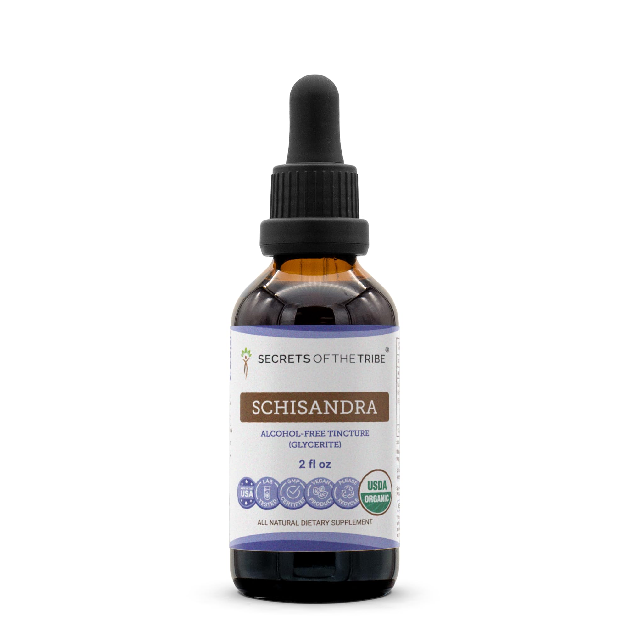 Secrets of the Tribe Schisandra Berry Extract front view