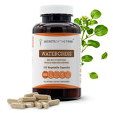 Secrets of the Tribe Watercress Dried Herb Capsules front view