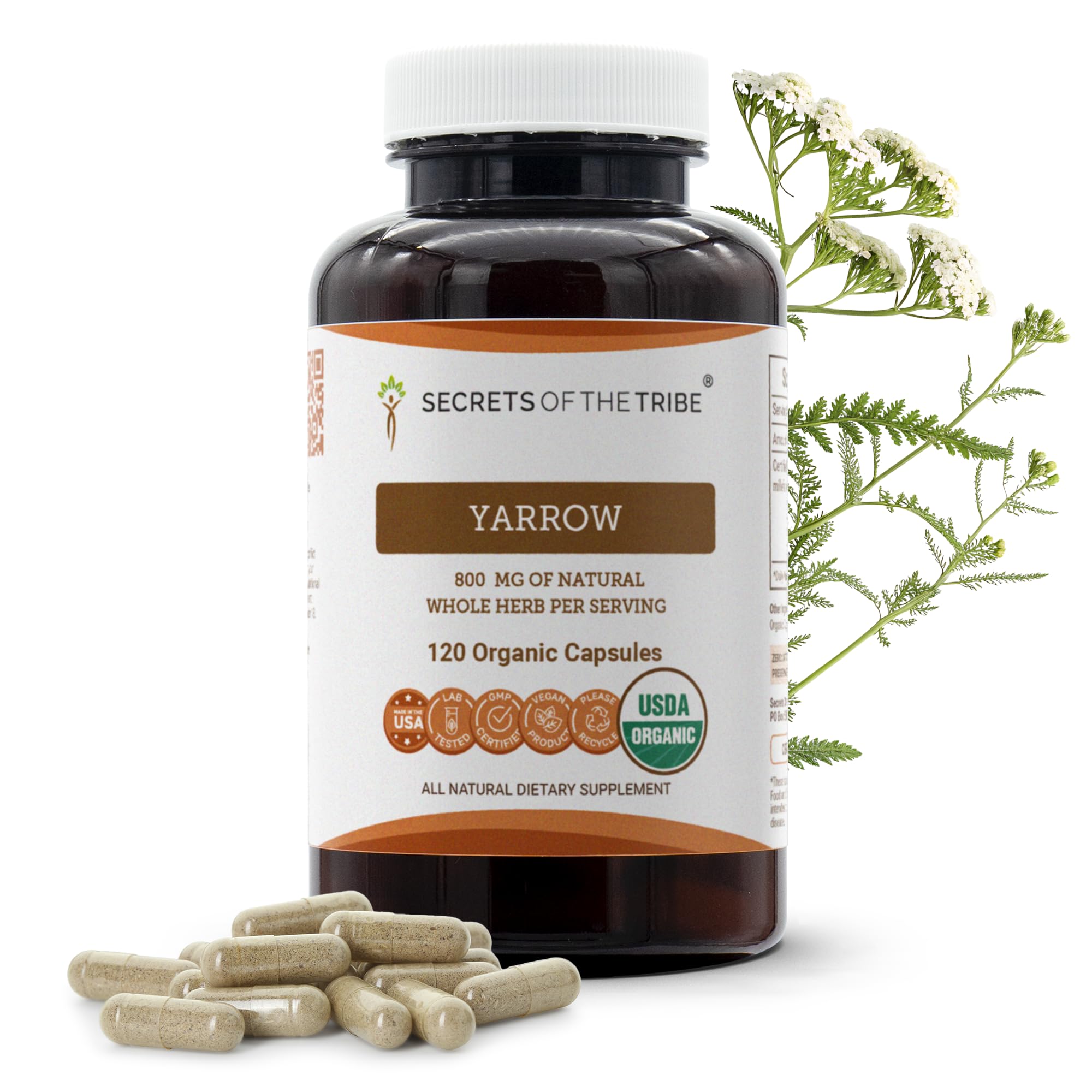 Secrets of the Tribe Women's Wellness Support Capsules front view