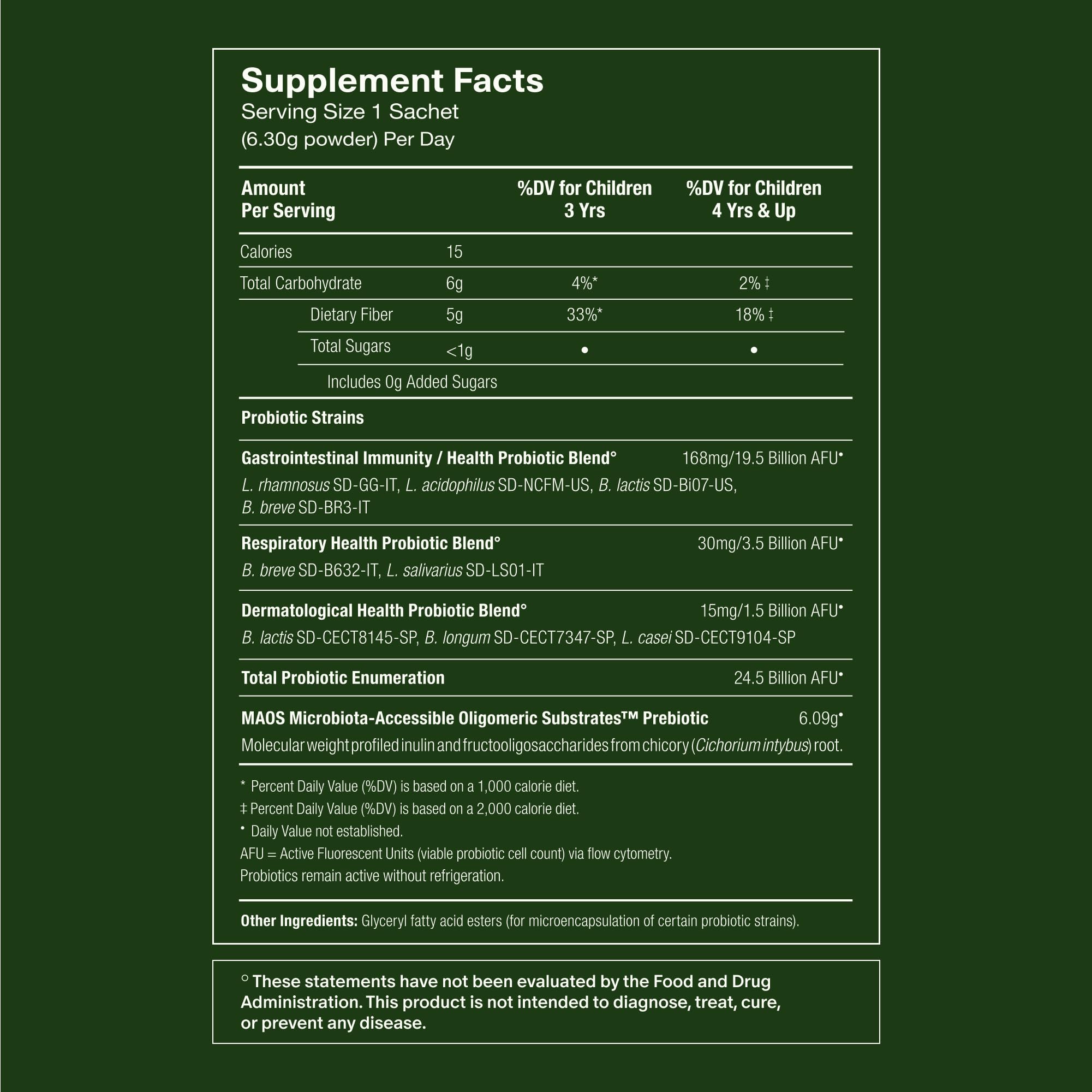 Seed PDS-08 supplement mixed into yogurt