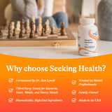 Seeking Health Acetyl-L-Carnitine capsules with measuring spoon