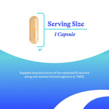 Seeking Health B Complex Vitamin Supplement side view showing capsule