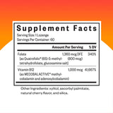 Seeking Health B12 Energy Support Lozenge side view