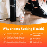 Seeking Health B12 Lozenge 3000mcg cherry flavour on a table