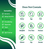Seeking Health Calcium D-Glucarate Supplement back view with details