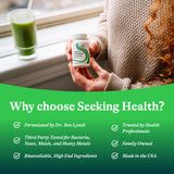 Seeking Health Calcium D-Glucarate Supplement on a table