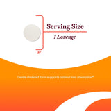 Seeking Health Chelated Zinc Lozenges ingredients list