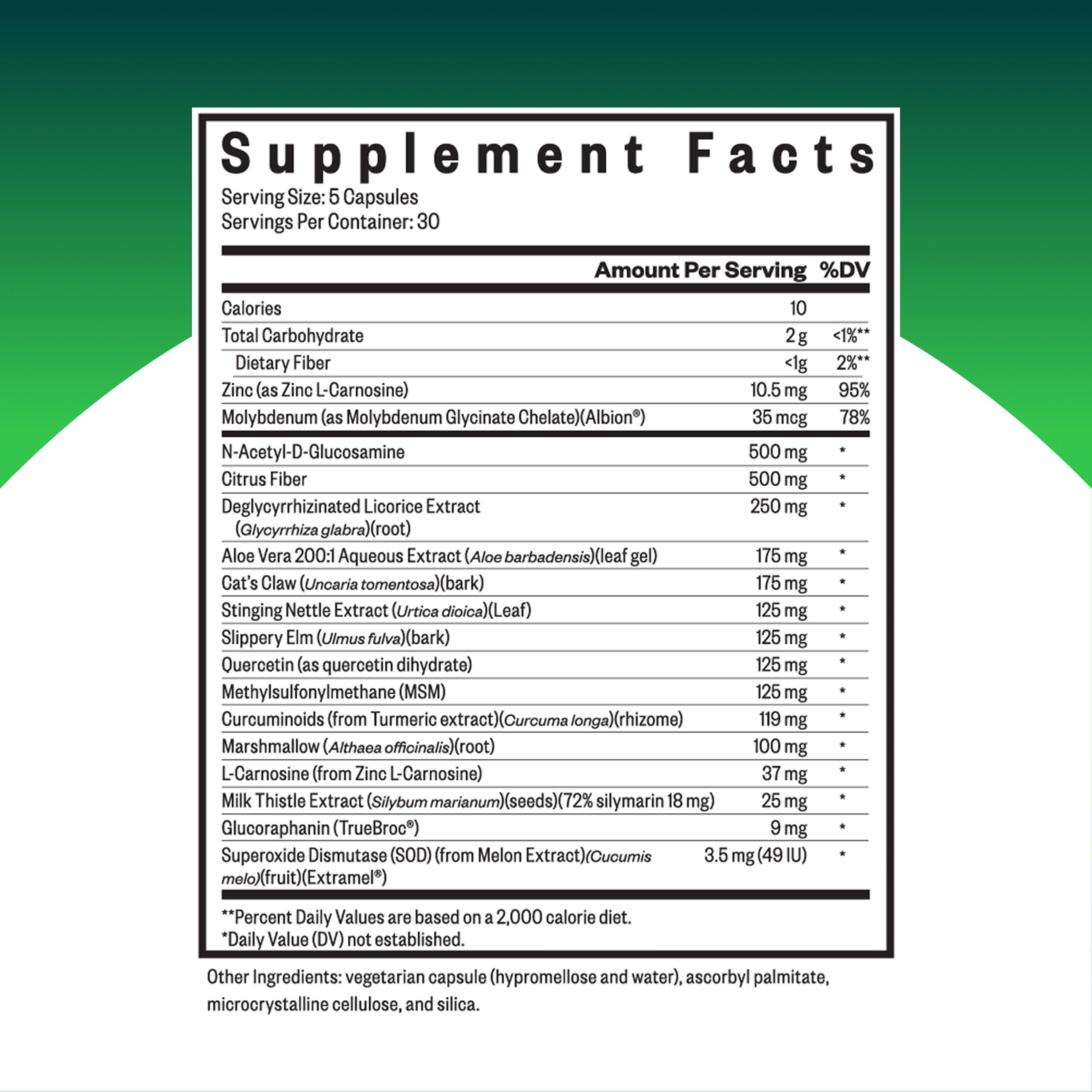 Seeking Health daily Support Supplement capsule close-up