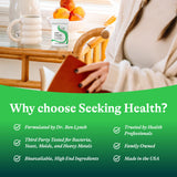 Seeking Health DAO Enzyme Supplement packaging details