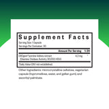 Seeking Health DAO Enzyme Supplement side view showing capsule
