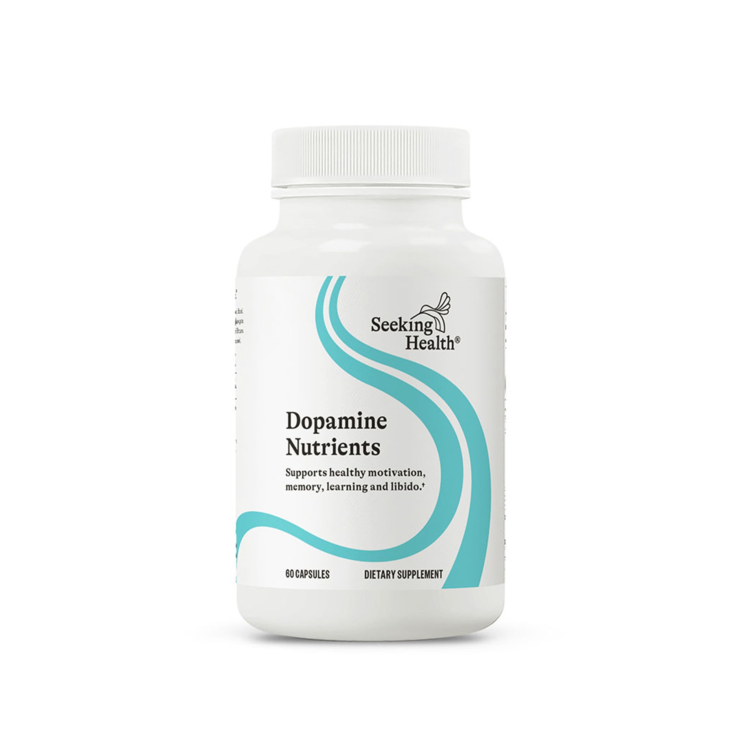 Seeking Health Dopamine Nutrients 630mg supplement front view