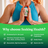 Seeking Health Histamine Block Supplement with a measuring spoon