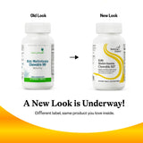 Seeking Health Kids Multivitamin Chewable MF in a child's hand