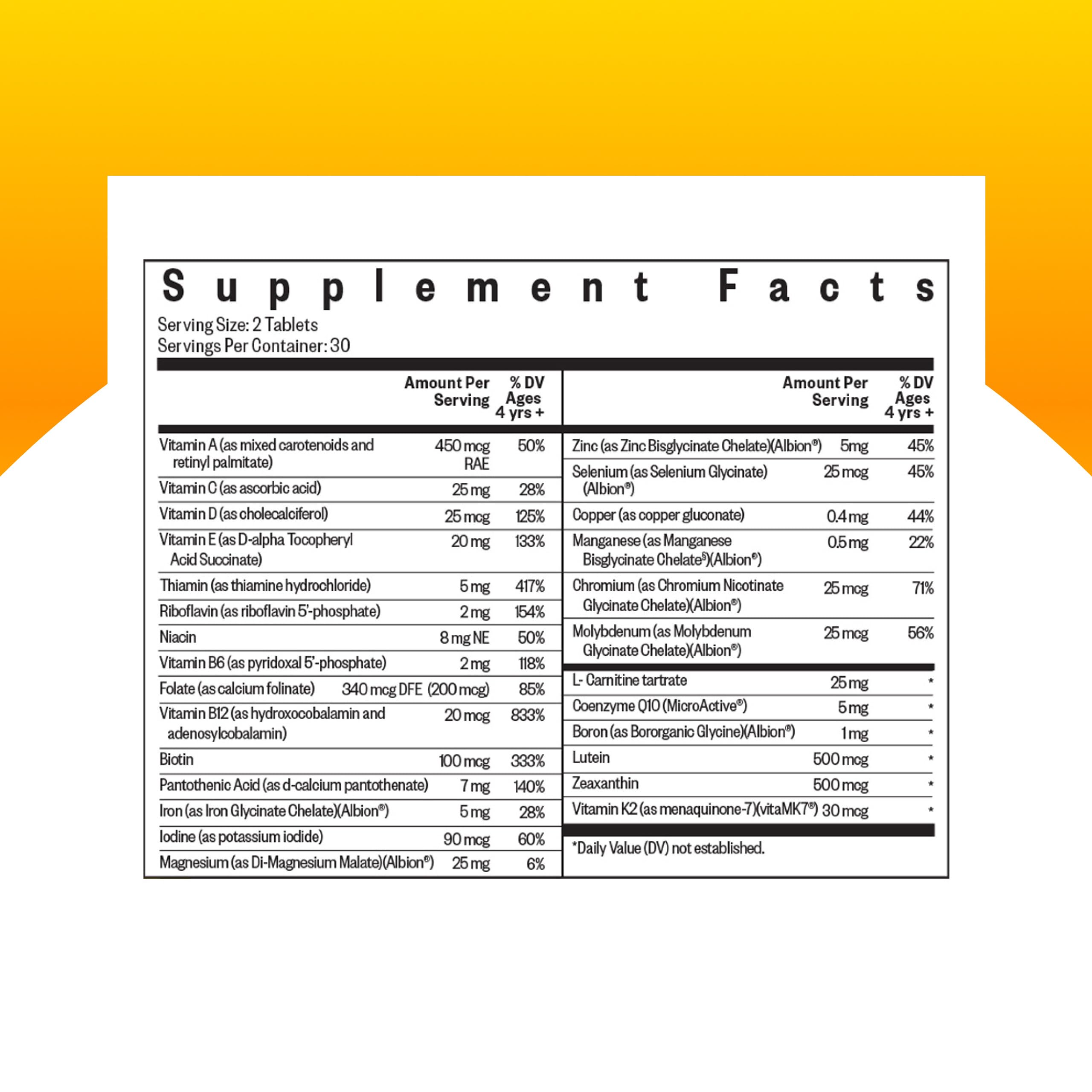 Seeking Health Kids Multivitamin Chewable MF packaging side view