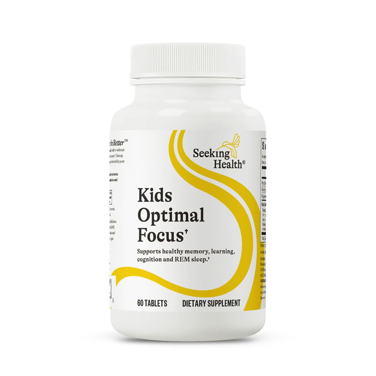 Seeking Health Kids Optimal Focus chewable supplement front view
