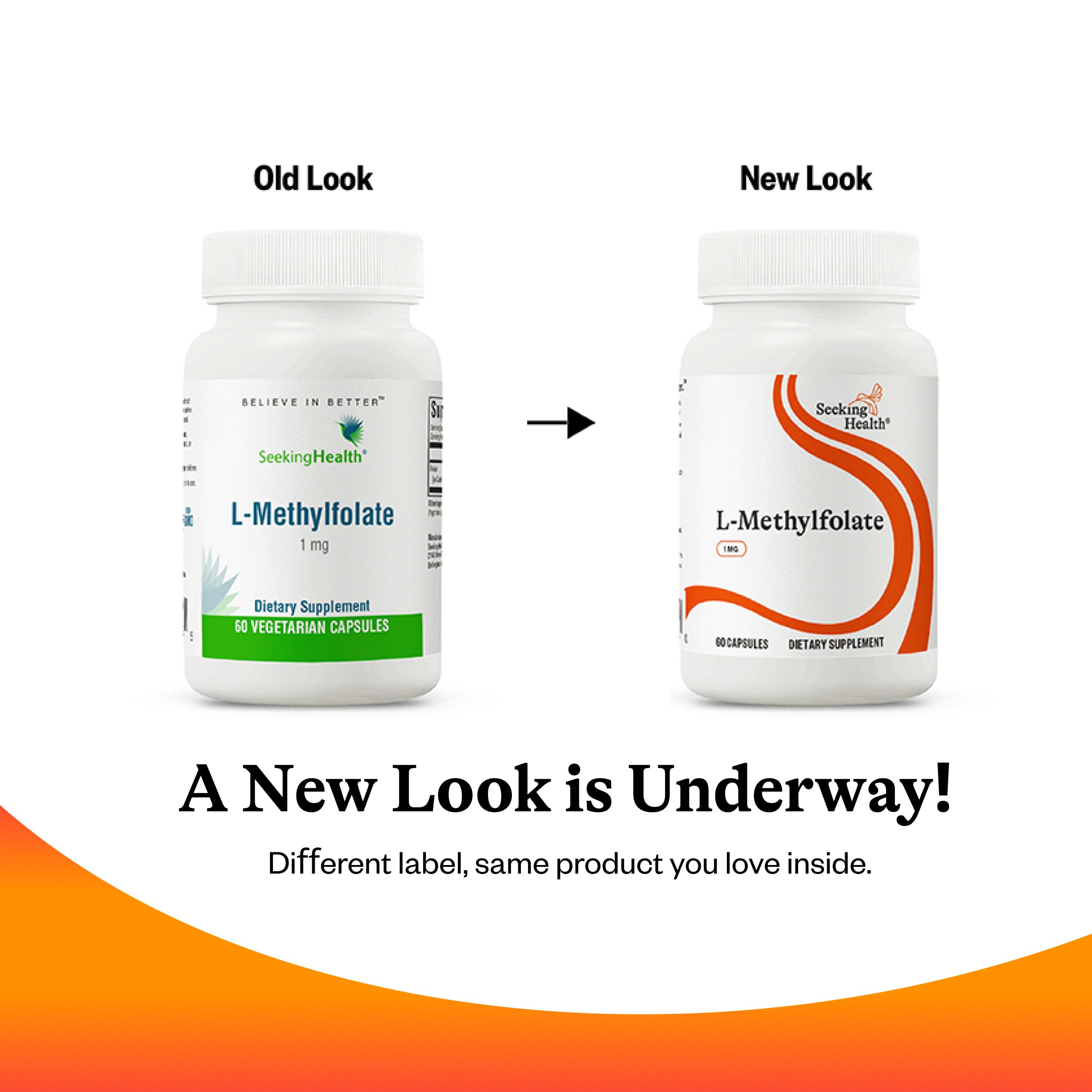 Seeking Health L-5-MTHF Supplement 1700mcg back view