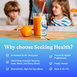 Seeking Health Liposomal Vitamin C 1000mg liquid supplement packaging details