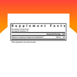 Seeking Health Magnesium Glycinate Powder 200mg side view