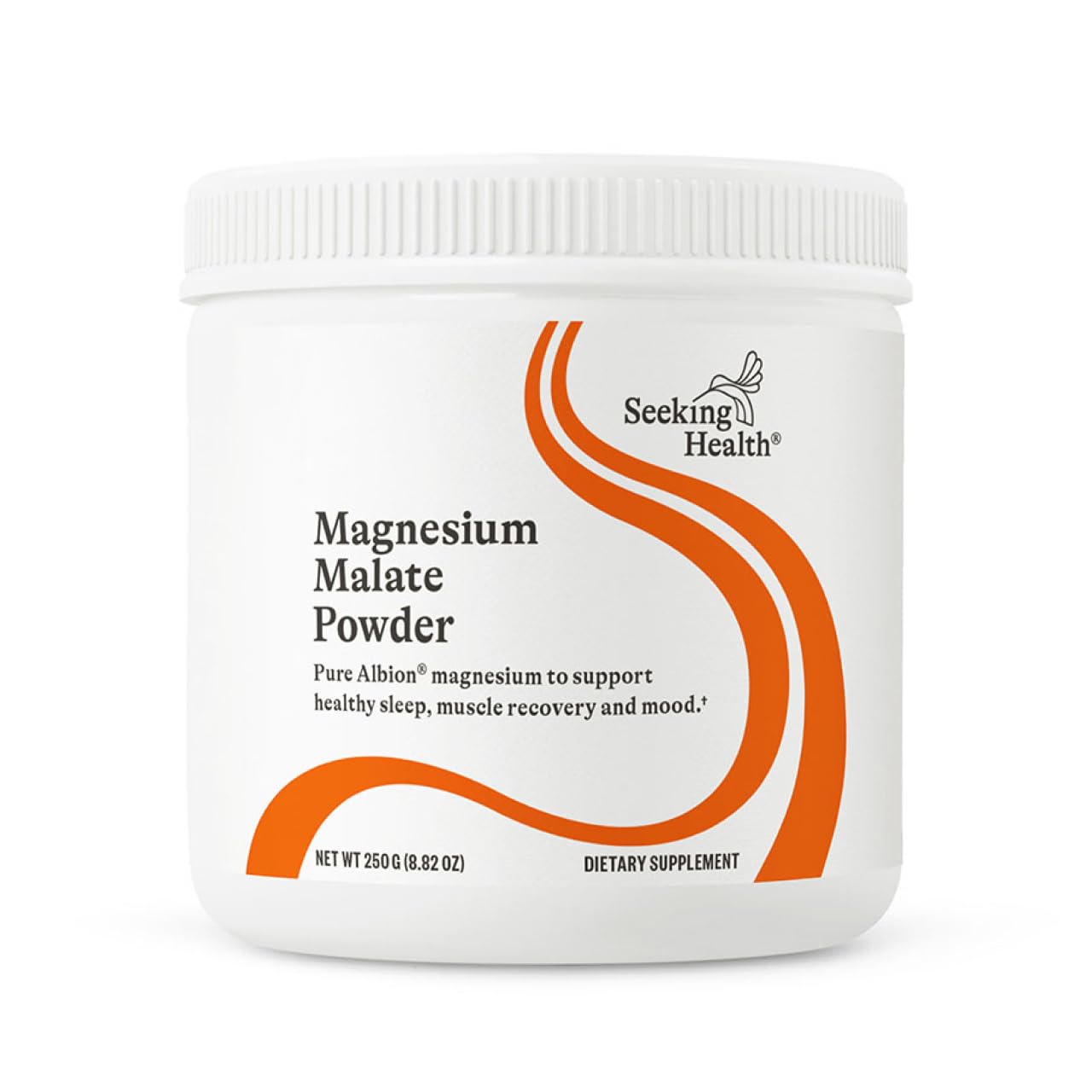 Seeking Health Magnesium Supplement Powder 500mg front view