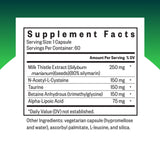 Seeking Health Milk Thistle Supplement side view