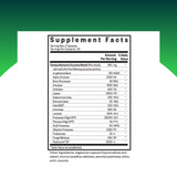 Seeking Health Multi-Enzymes Supplement 800mg vegetarian capsules side view