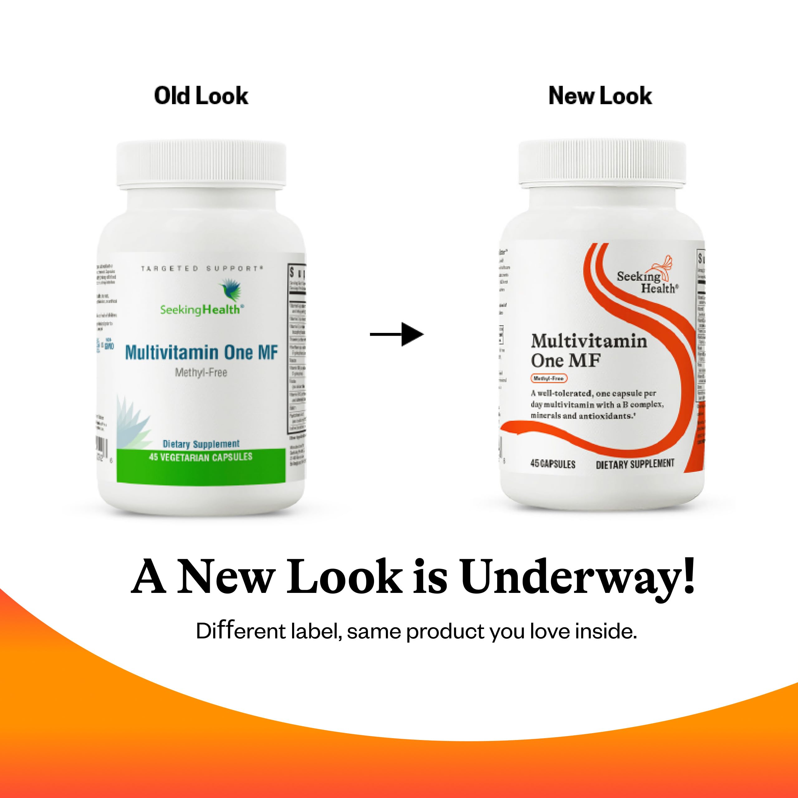 Seeking Health Multivitamin with Antioxidants on a wooden table