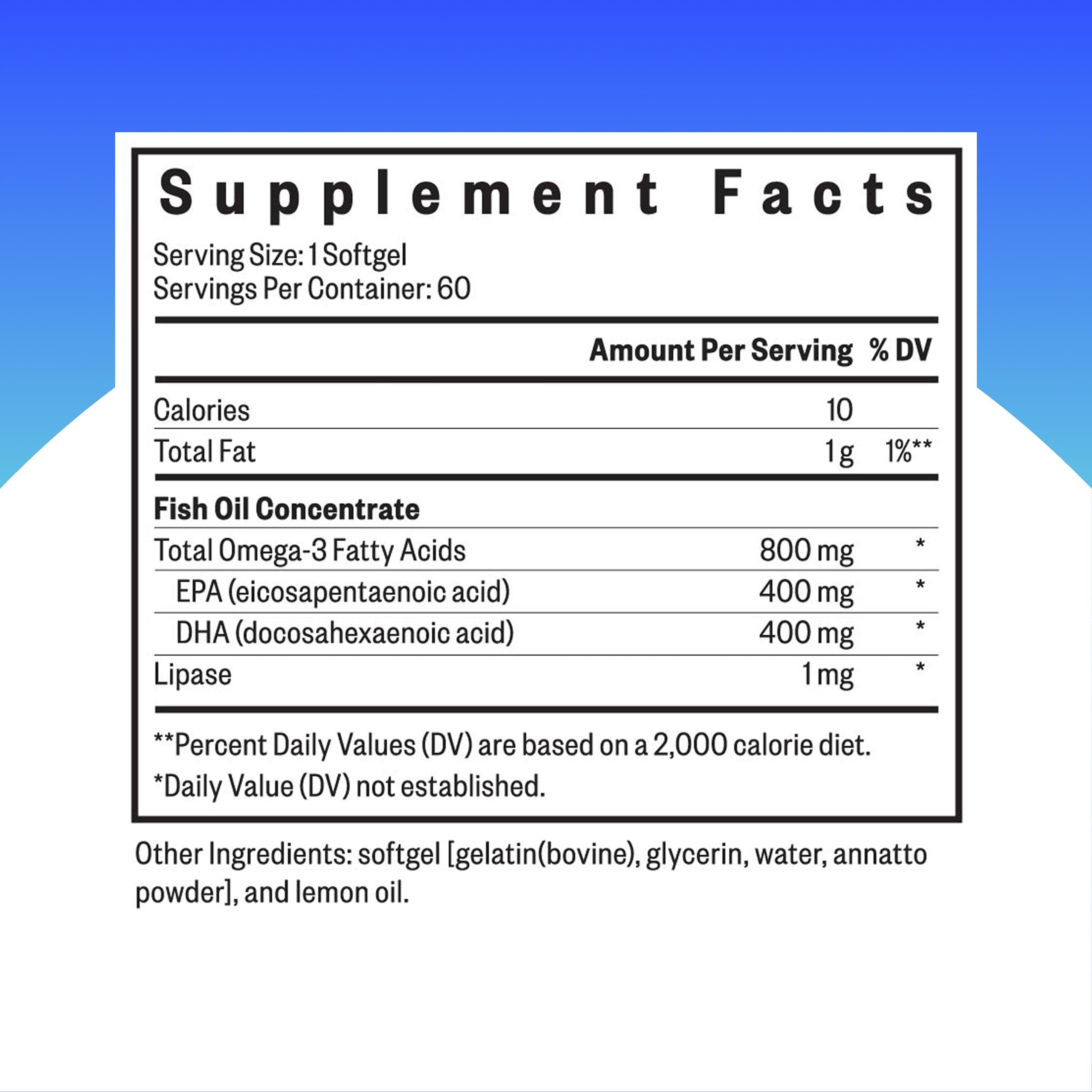 Seeking Health Optimal Fish Oil Softgels packaging