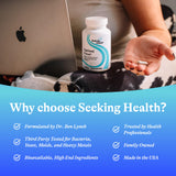 Seeking Health Optimal Focus supplement with measuring spoon