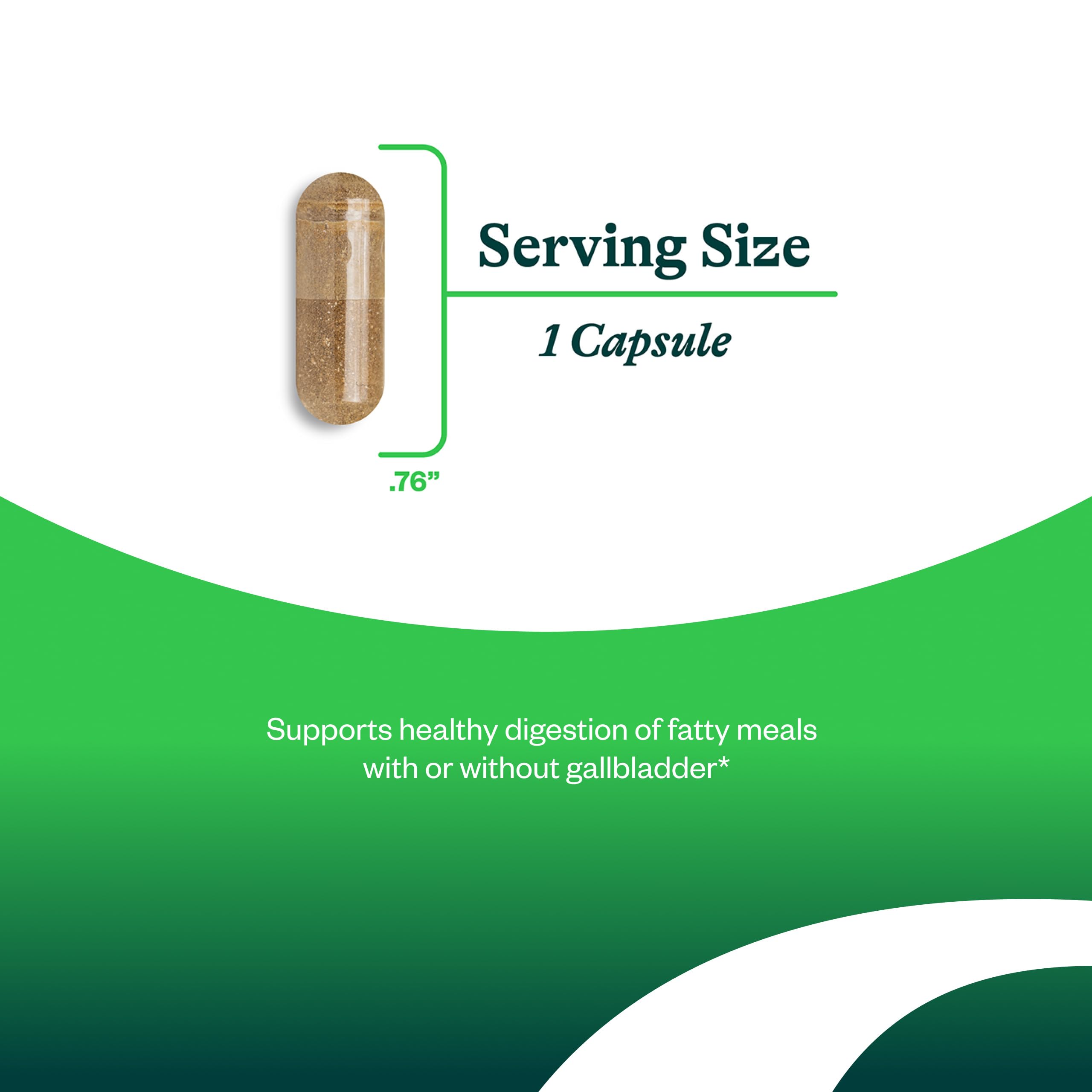 Seeking Health Ox Bile Supplement 125mg capsule close-up