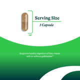 Seeking Health Ox Bile Supplement 125mg capsule close-up