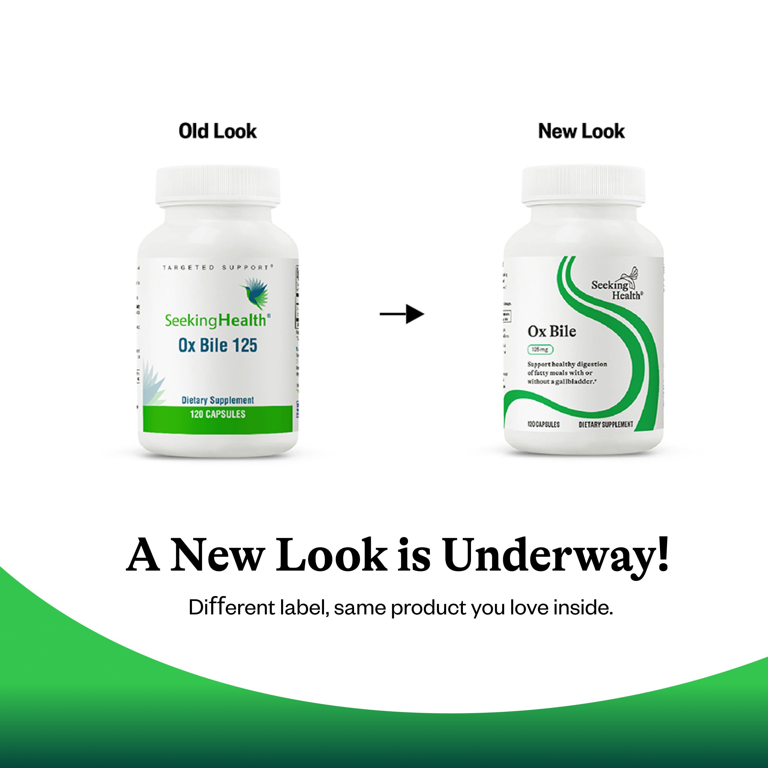 Seeking Health Ox Bile Supplement 125mg with measuring spoon