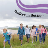 Seeking Health Prenatal Multivitamin chewable tablets and a notebook