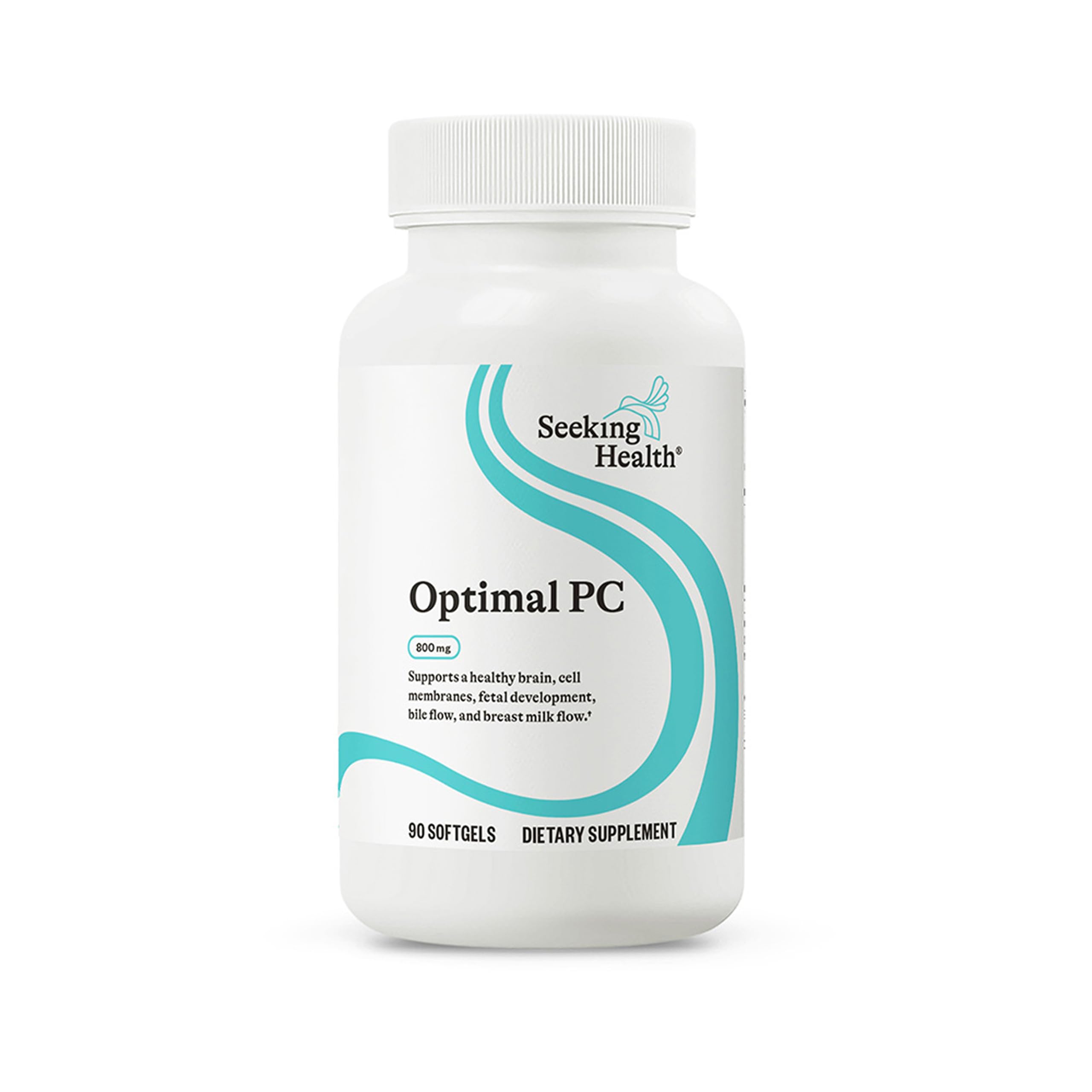 Seeking Health Sunflower Lecithin Supplement 800mg front view