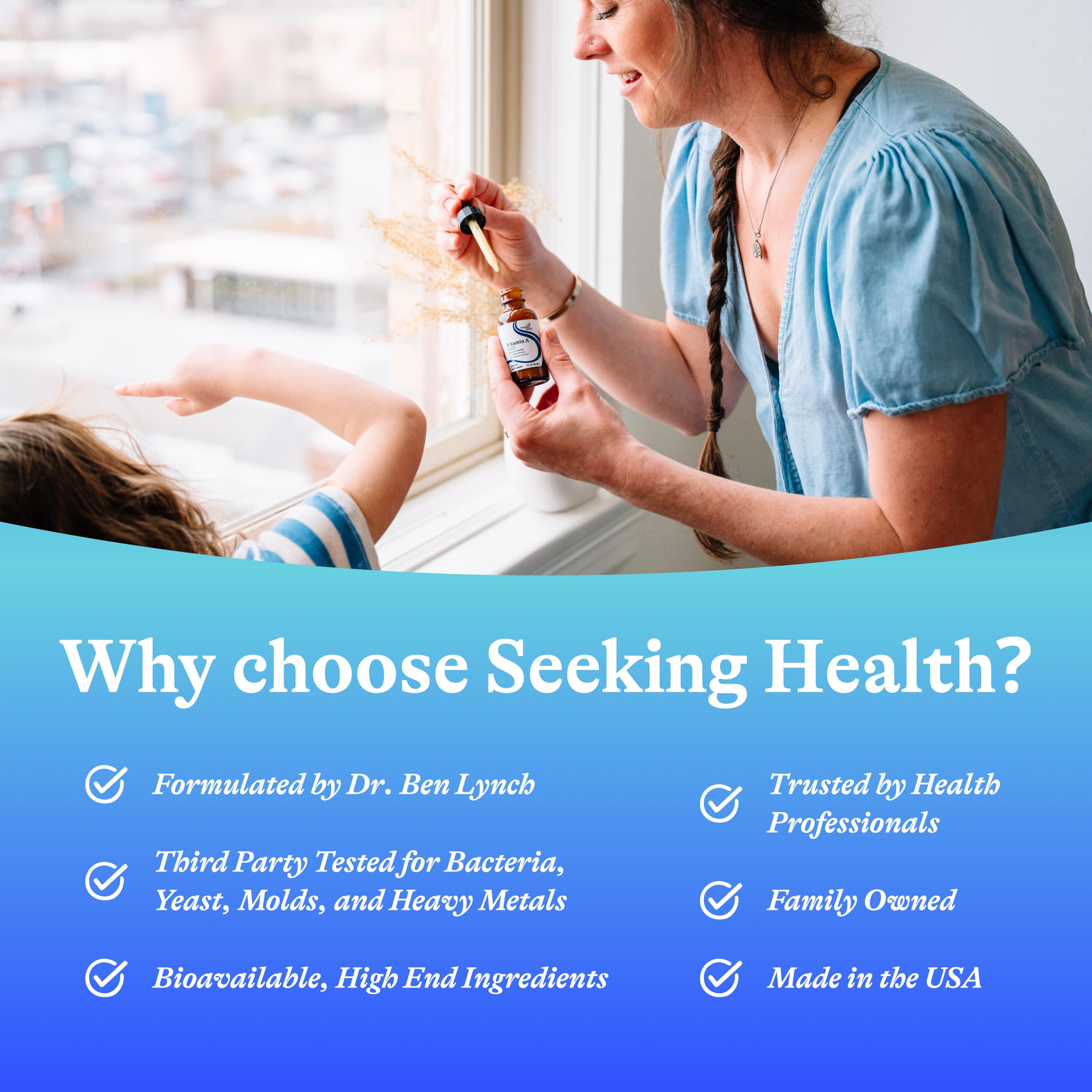 Seeking Health Vitamin A Drops 750 mcg RAE with measuring dropper