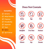 Seeking Health Vitamin B Complex Supplement capsules on a table