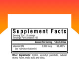 Seeking Health Vitamin B12 Lozenges packaging side view