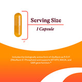 Seeking Health Vitamin B2 Riboflavin 400mg capsules packaging