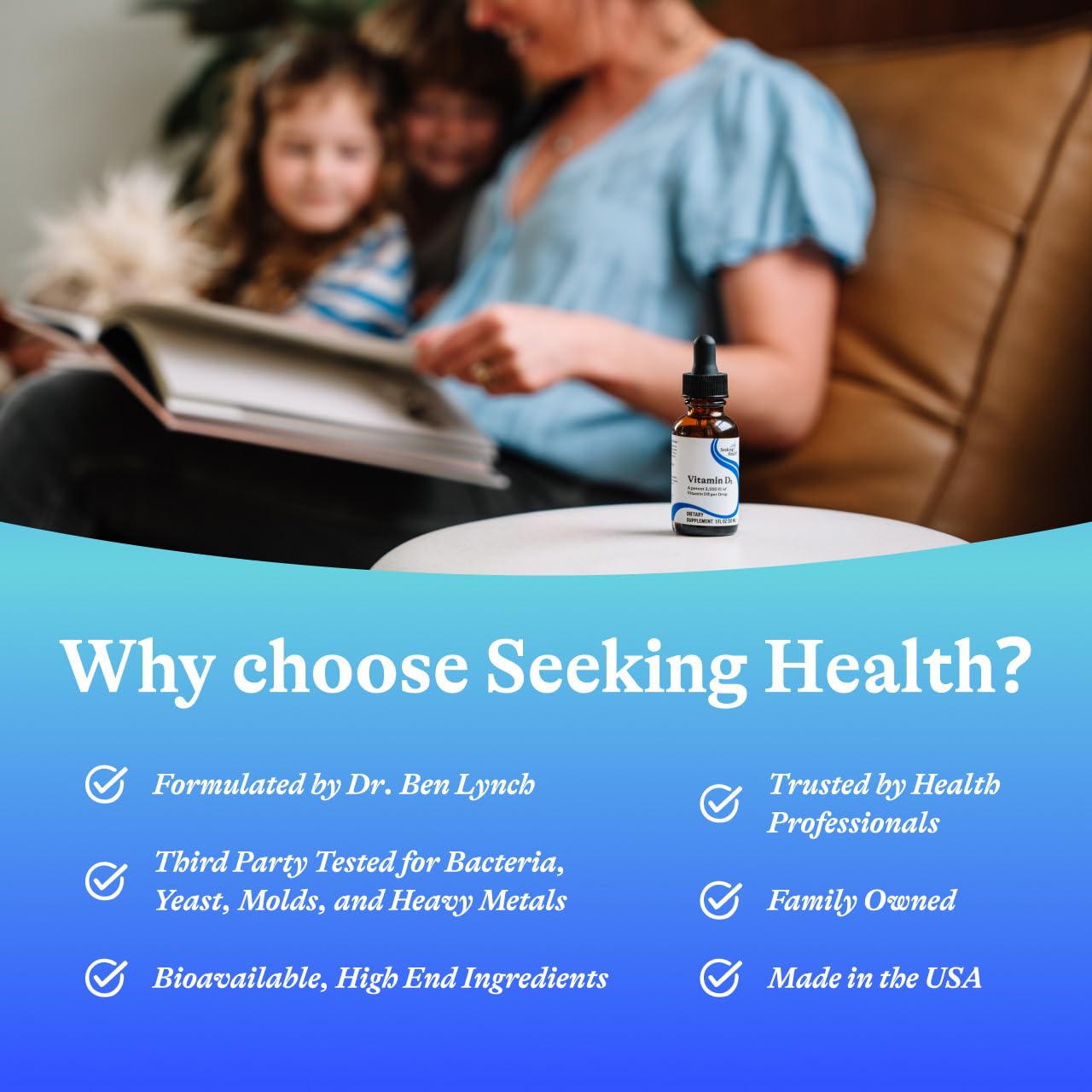 Seeking Health Vitamin D3 Drops ingredients list
