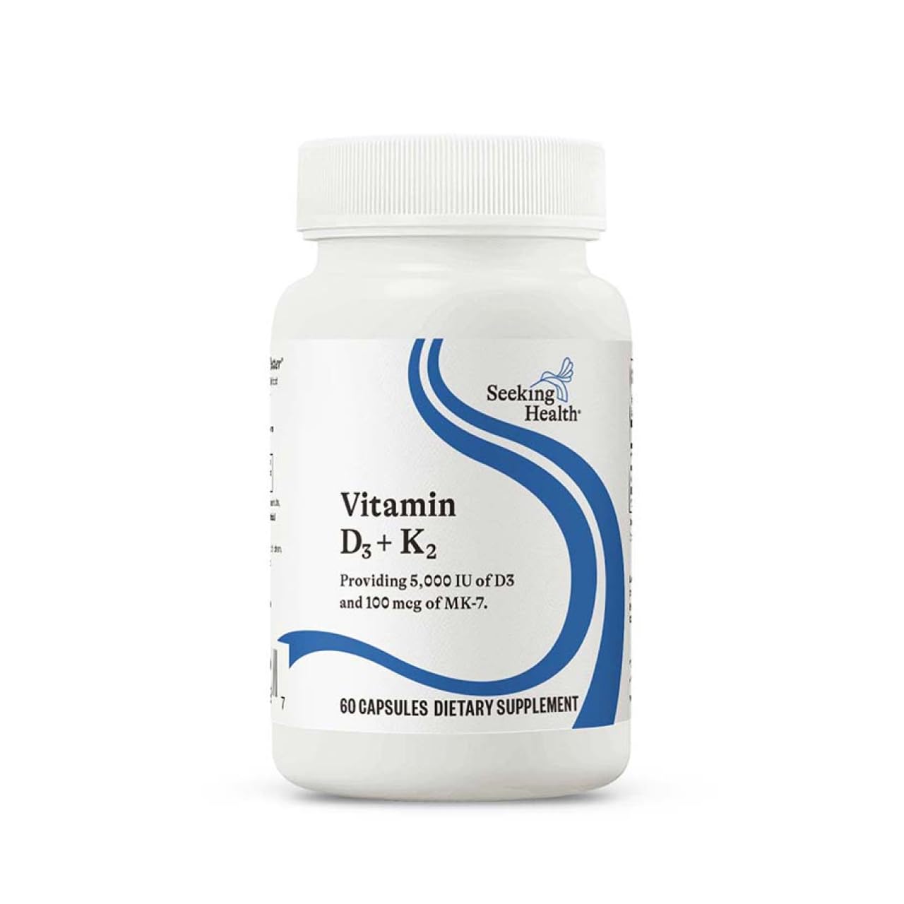 Seeking Health Vitamin D3 & K2 Supplement front view