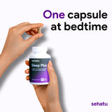 SEHATU Sleep Plus Supplement close-up of capsule