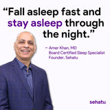 SEHATU Sleep Plus Supplement on a clean background