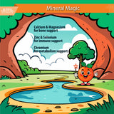 Select Nutrition Daily Liquid Multivitamin for Kids fruit and greens blend ingredients