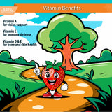 Select Nutrition Daily Liquid Multivitamin for Kids pouring into a measuring spoon