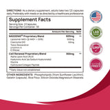 Selerb CoQ10 Supplement capsules on a wooden surface