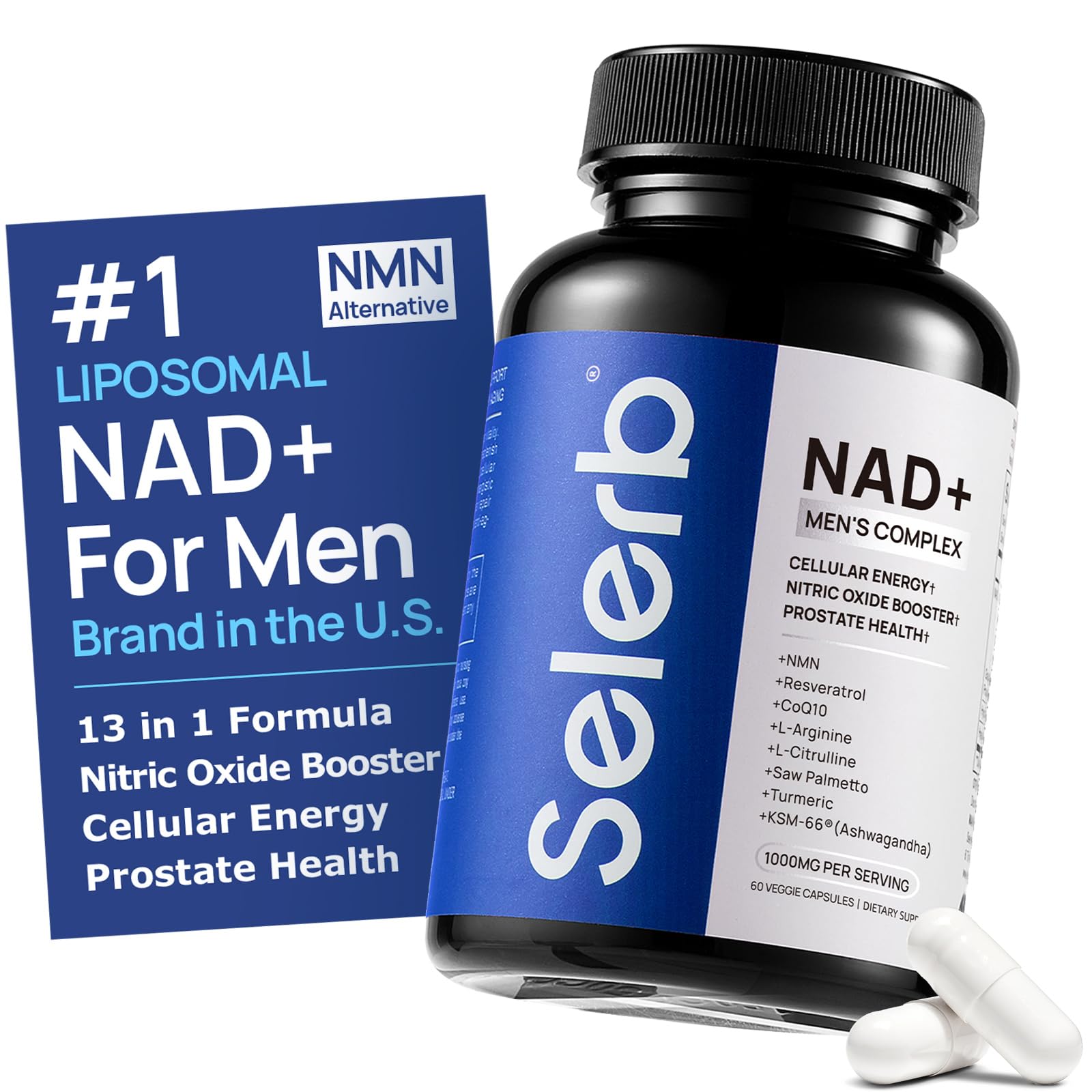 Selerb NADGENIE NAD Supplement front view packaging