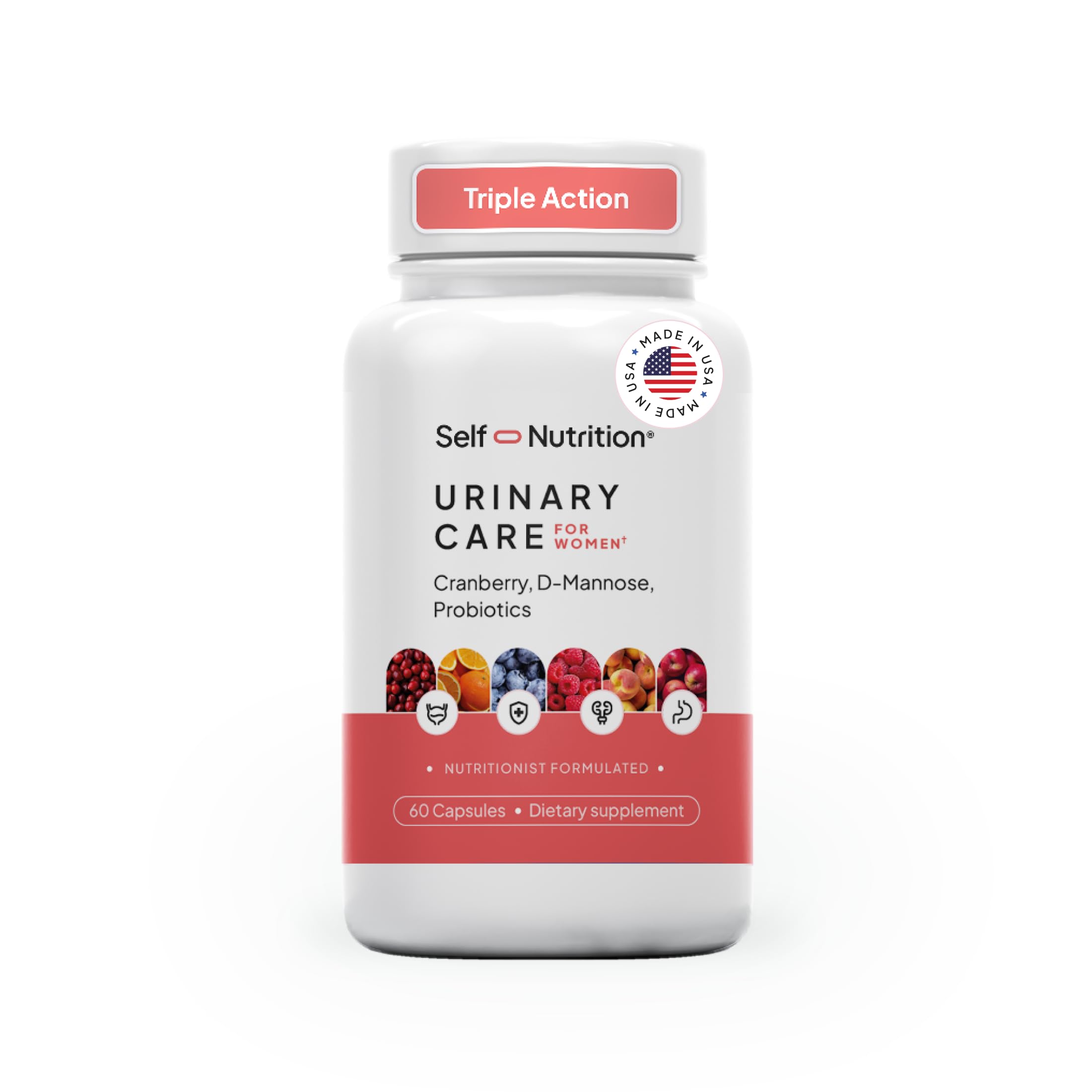 SELF NUTRITION Urinary Care Supplement bottle front view