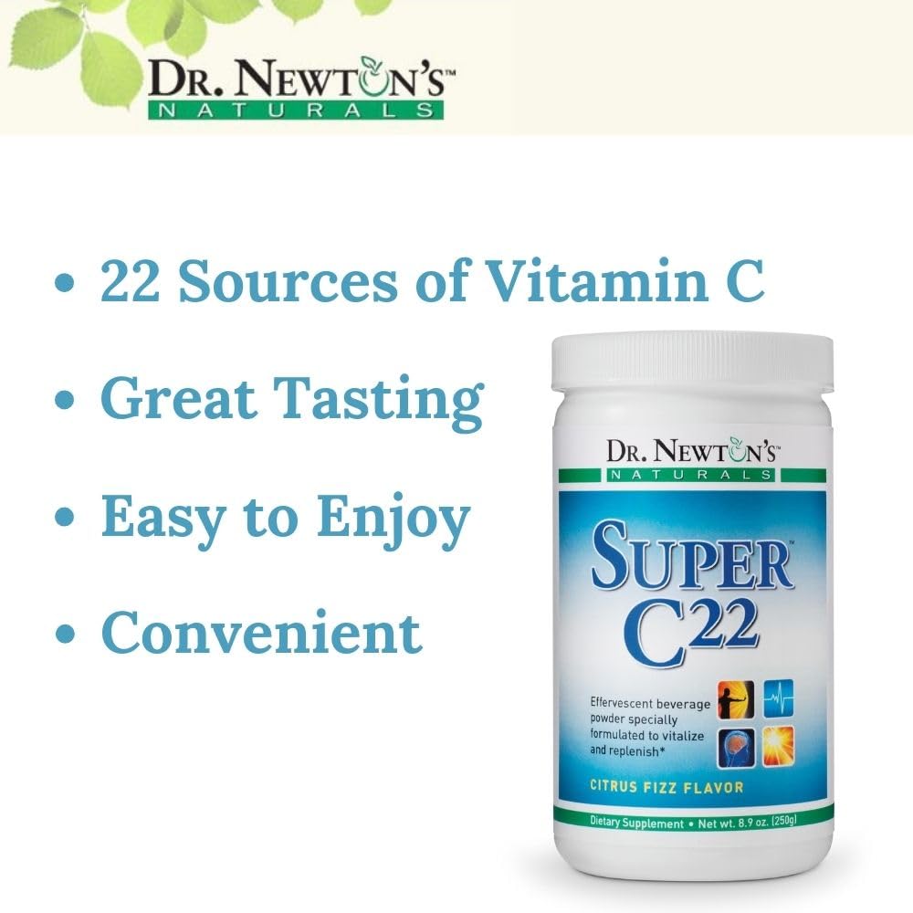 SelfCare+ Super C22 Vitamin C Powder mixed with juice