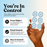 Selformed Magnesium Deep Sleep Patch close-up
