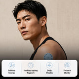 Selformed Youth Mode NAD+ Patches displayed on a wellness setup