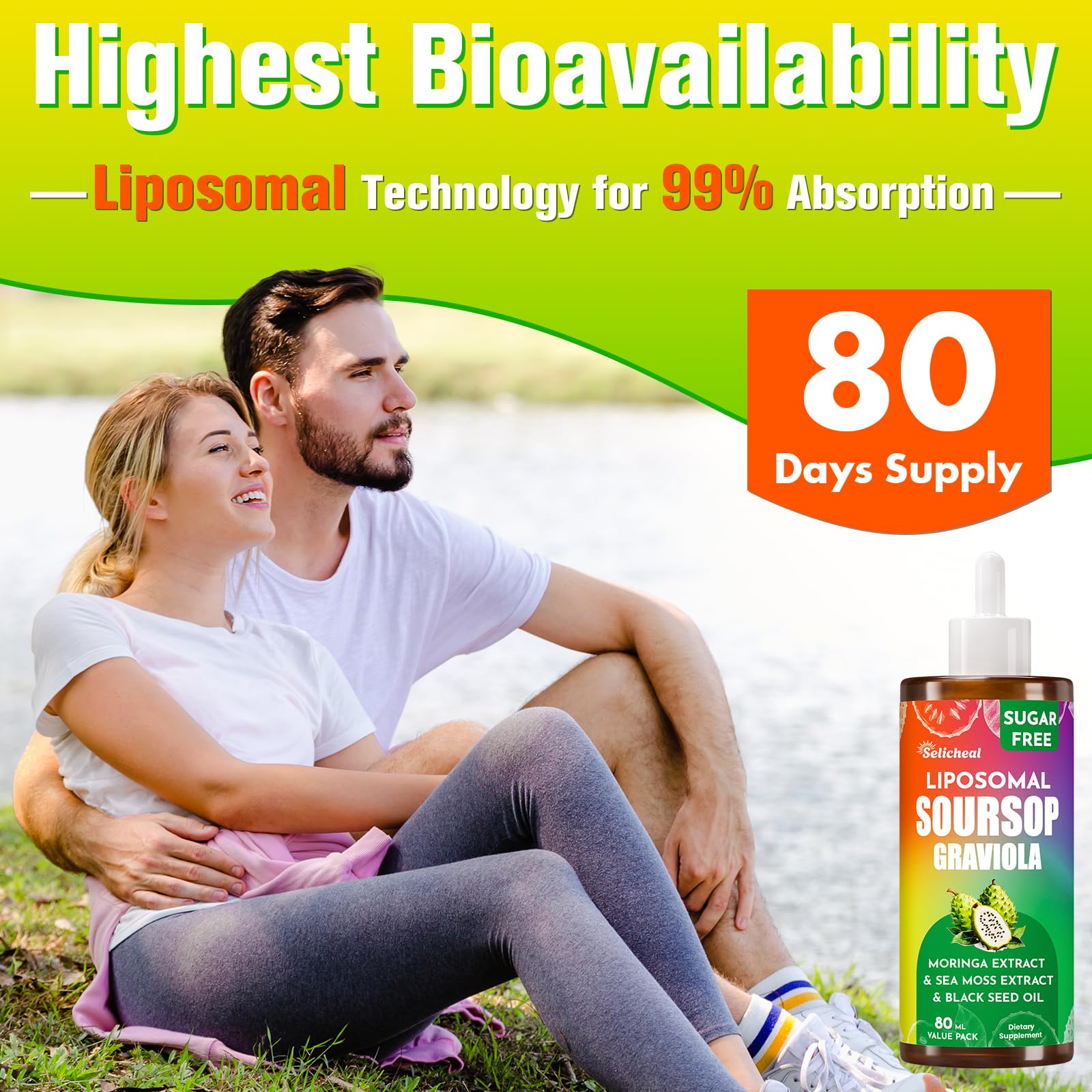 Selicheal Soursop Bitters Liquid 880MG ingredients list